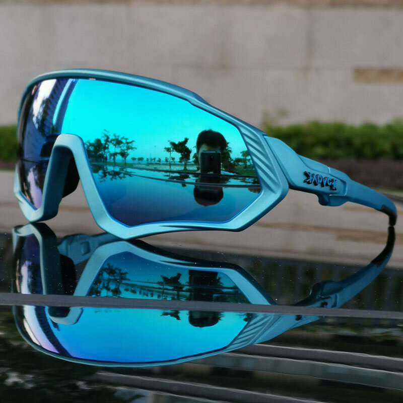 2022 الرياضة الاستقطاب 5 عدسة الدراجات نظارات الدراجة الجبلية النظارات الشمسية الرجال النساء الصيد تشغيل نظارات موضة السلامة دراجة نظارات