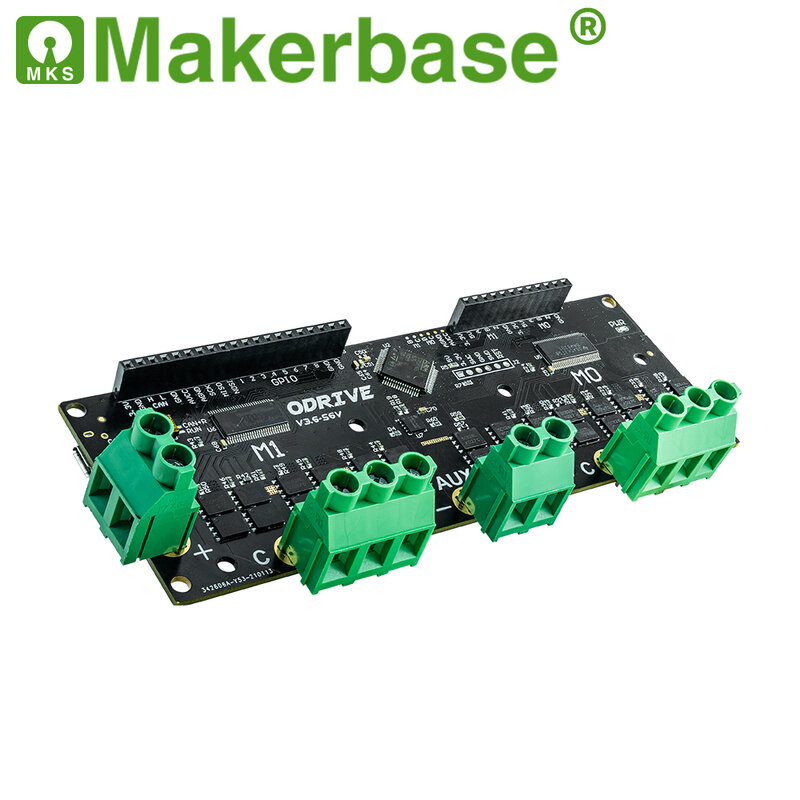 Makerbase ODrive3.6 56V FOC BLDC AGV Servo Dual Motor Controller Board ODrive 3.6 #4