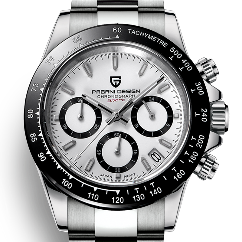 PAGANI DESIGN 2021 جديد أفضل ساعة ماركة الرجال كوارتز ساعة اليد ساعات رجالية الفولاذ المقاوم للصدأ مقاوم للماء كرونوغراف Reloj Hombre