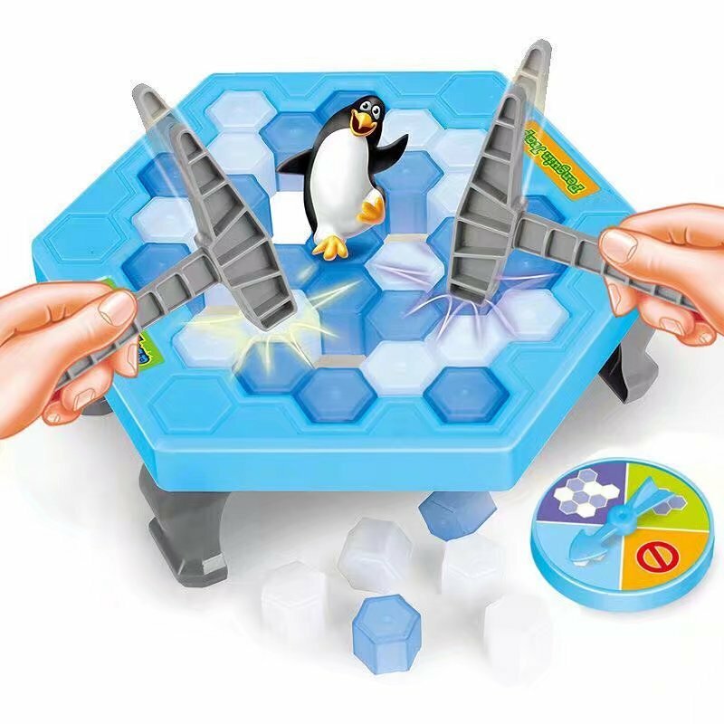 البطريق الصغيرة كسر الجليد سطح المكتب التفكيك لعبة اللعب الهامستر التفكيك أداة الجدول لعبة صغيرة ديي