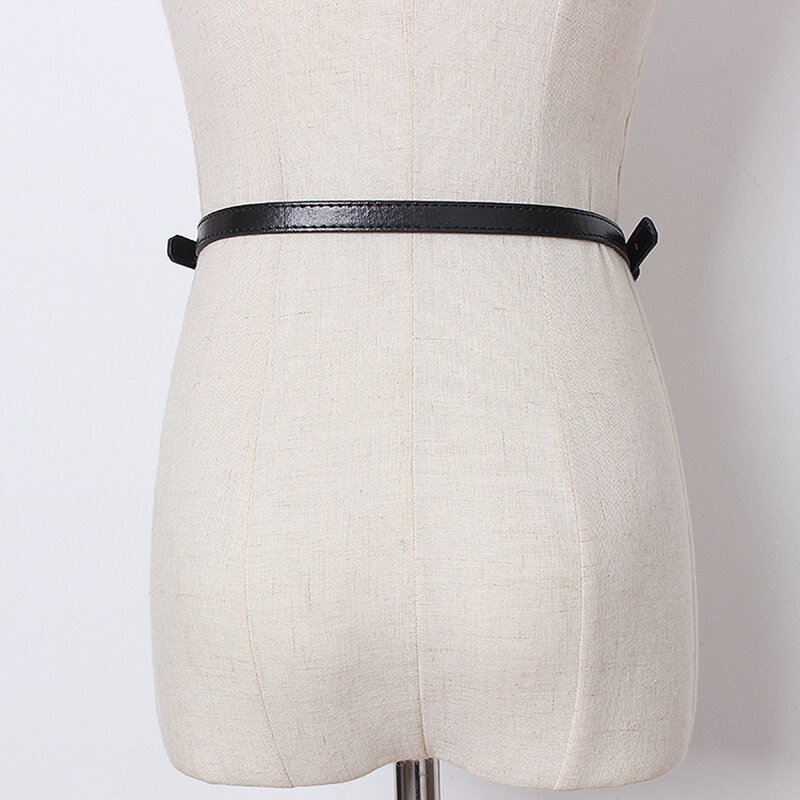 CHICEVER الكورية موضة المرقعة سلسلة معدنية بولي حزام حزام جلد للنساء الحد الأدنى أحزمة الإناث عادية اكسسوارات 2021 نمط