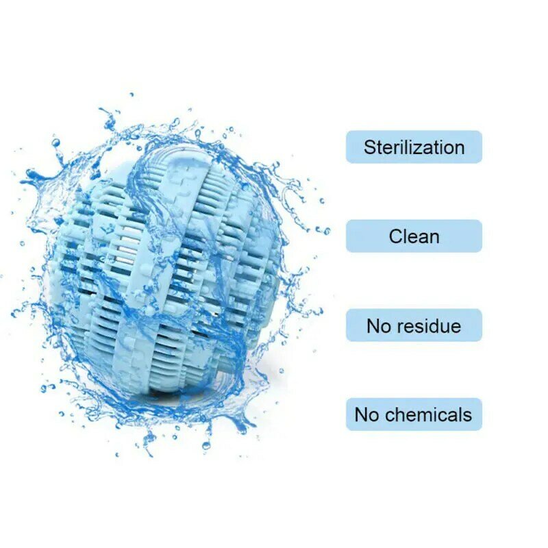 صديقة للبيئة الخضراء كرة الغسيل قابلة لإعادة الاستخدام جزيئات أنيون تنظيف ماجيك غسل العناية الشخصية تنظيف أداة