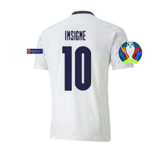 Itália 20 2021 camisa de futebol casa longe jorginho el shaarawy bonucci insigne bernardeschi adulto masculino + crianças kit c