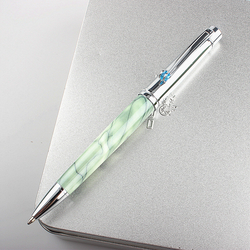 جودة فاخرة لون الأعمال مكتب مدرسة مكتب القرطاسية قلم حبر جاف جديد الماس القلم المالية أقلام ذات سن كروي