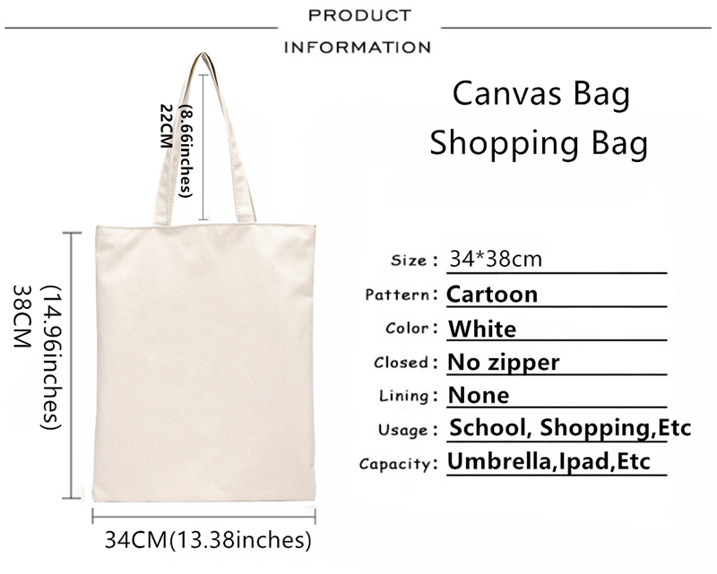 شون ميندز سينوريتا-حقائب يد مطبوعة على طراز هاراجوكو ، حقيبة كتف ، تسوق غير رسمي ، حقيبة قماشية أنيقة للنساء