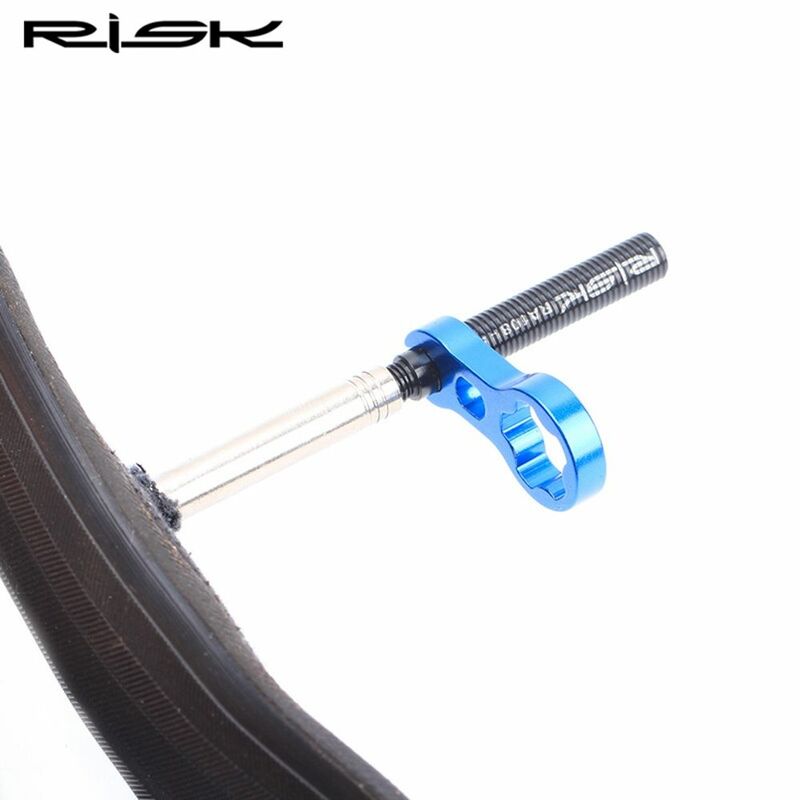 خطر RA108 المتكاملة للإزالة 45 مللي متر 80 مللي متر دراجة دراجة أنابيب الداخلية صمام موسع تمديد مع الأساسية وجع الألومنيوم