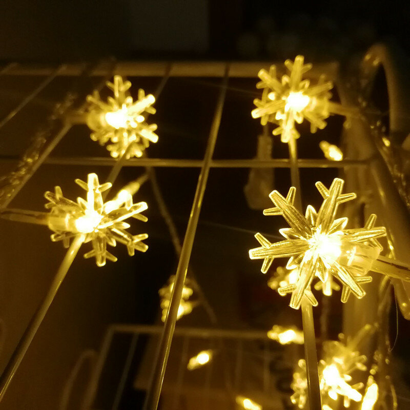 عيد الميلاد الديكور عطلة الإضاءة الثلج Led غرفة شجرة حديقة السنة الجديدة 2022 ديكور المنزل مجوهرات العطل كشاف إضاءة للحفلات آخر