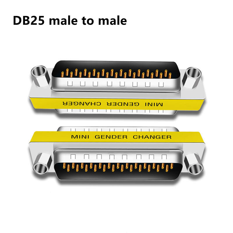 Jillway DB9-pin15-pin DB25-pin 15 دبوس VGA ذكر إلى ذكر محول ذكر إلى أنثى إلى أنثى المنفذ التسلسلي بيانات الفيديو تمديد محول