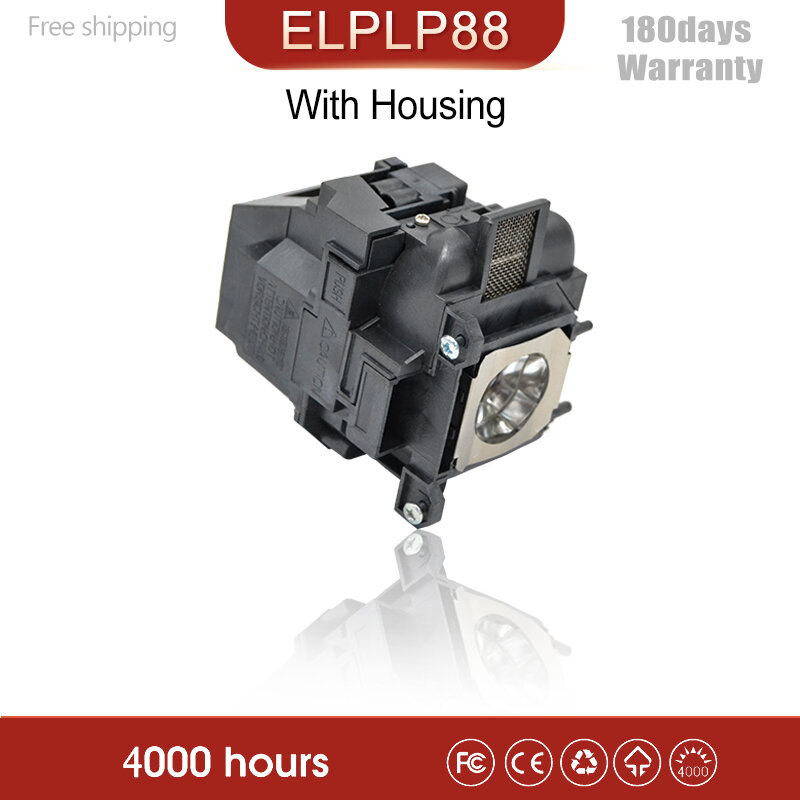 مصباح ضوئي ELPLP88 V13H010L88 لإبسون EB-945H/EB-955WH/EB-965H/EB-98H/EB-S27/EB-U04/EB-U32/EB-W04/EB-W29/مع السكن