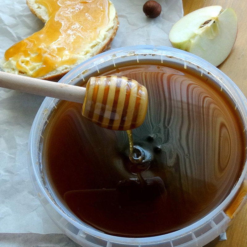 2 قطعة مقبض طويل العملي الخشب العسل ملعقة خلط عصا قحافة ل برطمان عسل القهوة الحليب الشاي لوازم أدوات مطبخ YH-460060