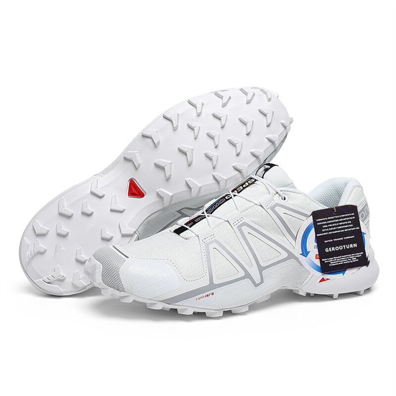 حذاء شاومي Mijia للتنزه للرجال حذاء ركض خارجي حذاء رياضي غير قابل للانزلاق حذاء رياضي Speed Cross 4 للرجال حذاء رياضة للتنزه على الطرق الوعرة