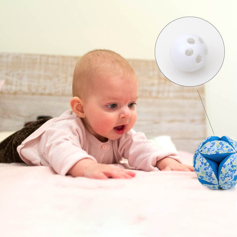 لعبة على شكل كرة من القماش من قماش مونتيسوري للأطفال حديثي الولادة مستلزمات مخملية دوارة على السرير