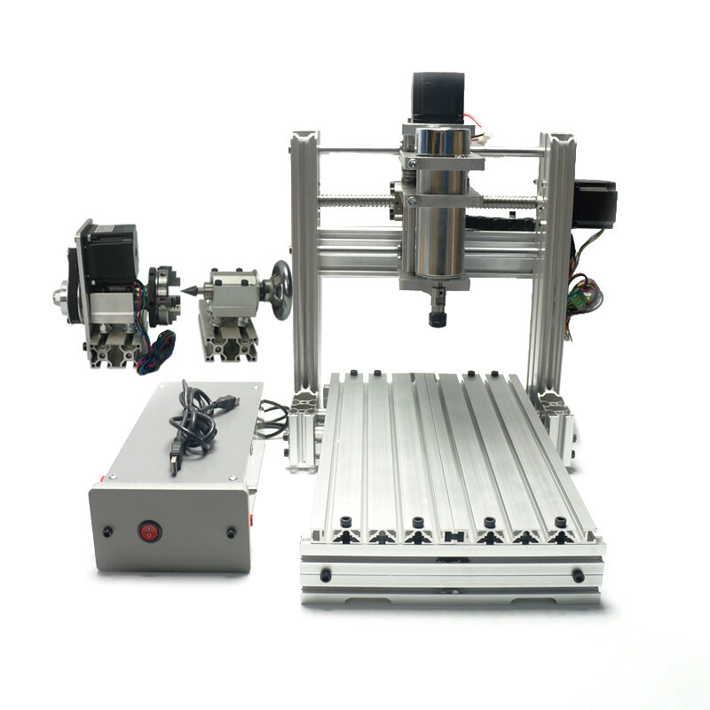 DIY-آلة طحن CNC ذات 5 محاور ، حفارة صغيرة ، CNC ، 30 × 20 سنتيمتر ، CNC3020
