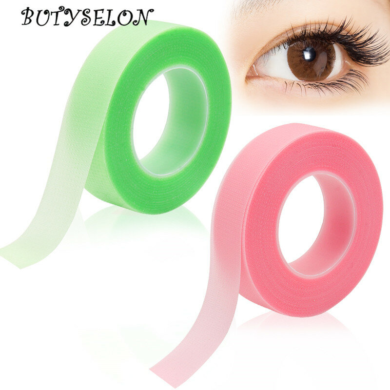 10 Rolls Colorful Eyelash Extension Patch Soft Medical Breathable Adhesive lash tape under eye pads for False Lash Makeup Tool