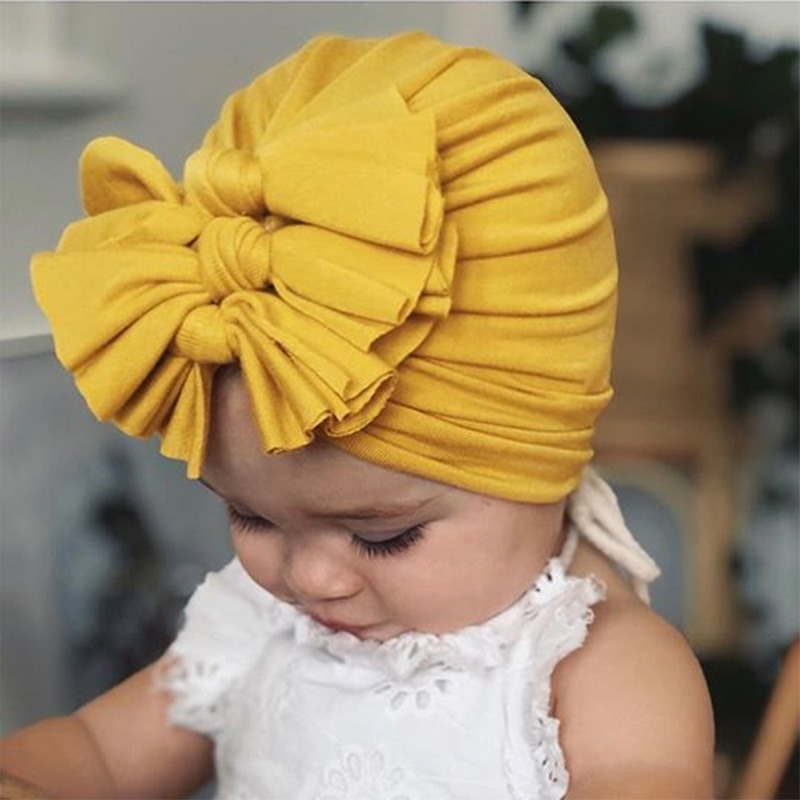 جميل زهرة الطفل قبعة لينة طفلة قبعة عمامة الرضع طفل الوليد الطفل قبعة بونيه أغطية الرأس الاطفال قبعة قبعة