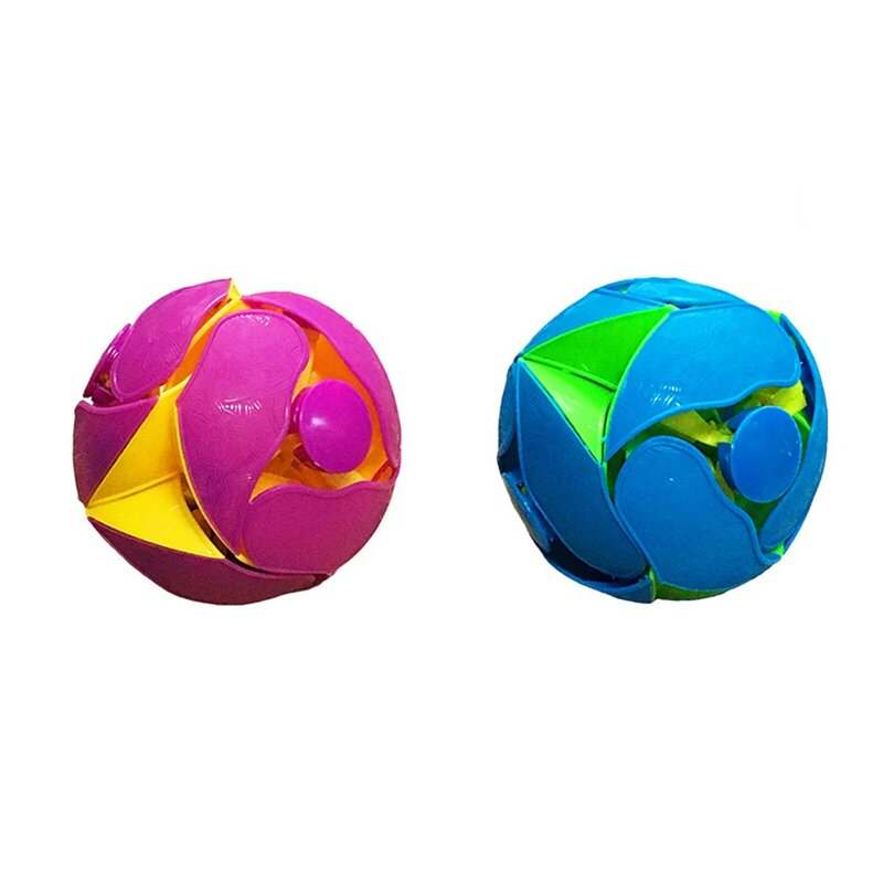 1 قطعة تغيير لون الكرة لعبة اليد رمي الحسية الضغط ملحق للأطفال/الكبار لون عشوائي #3