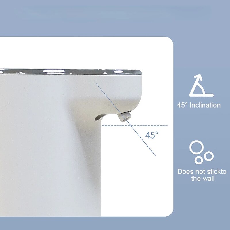 شاومي رغوة الصابون موزعات الحمام الذكية غسالة اليد مع USB شحن الأبيض عالية الجودة ABS المواد #4