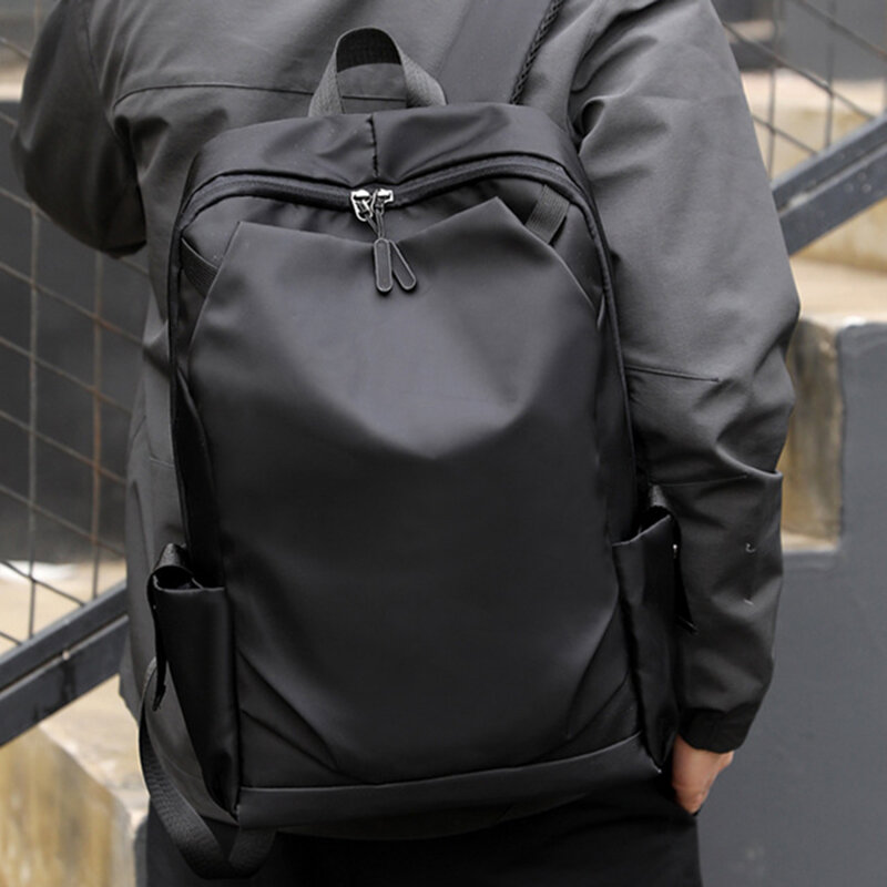 حقيبة ظهر جديدة للرجال متعددة الوظائف حقيبة مضادة للماء لأجهزة الكمبيوتر المحمول USB شحن الرجال حقيبة ظهر للعمل حقيبة الظهر