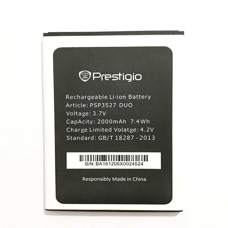جديد 3.7 فولت PSP3517 PSP3527 استبدال البطارية ل Prestigio PSP3517 الثنائي بطاريات الهاتف المحمول