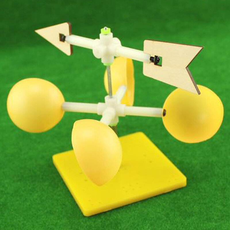 1 مجموعة الرياح ريشة نموذج العلمية Experiment بها بنفسك تجربة مؤشر الرياح لعبة تعليمية