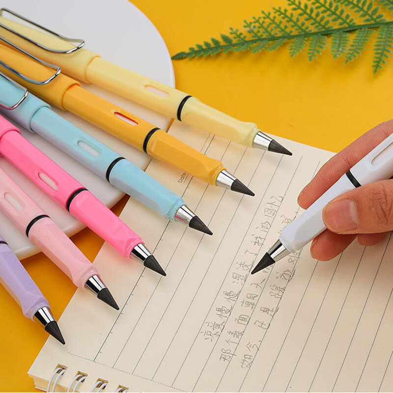 التكنولوجيا الجديدة غير محدود الكتابة قلم رصاص لا الحبر الجدة الأبدية القلم الفن رسم أدوات الطلاء هدية اللوازم المدرسية القرطاسية