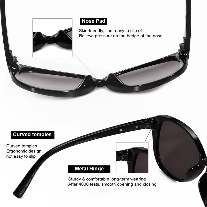 2021 الاستقطاب النظارات الشمسية المستديرة النساء القط العين موضة فاخرة ماركة مصمم المتضخم نظارات شمسية ظلال خمر للنساء UV400