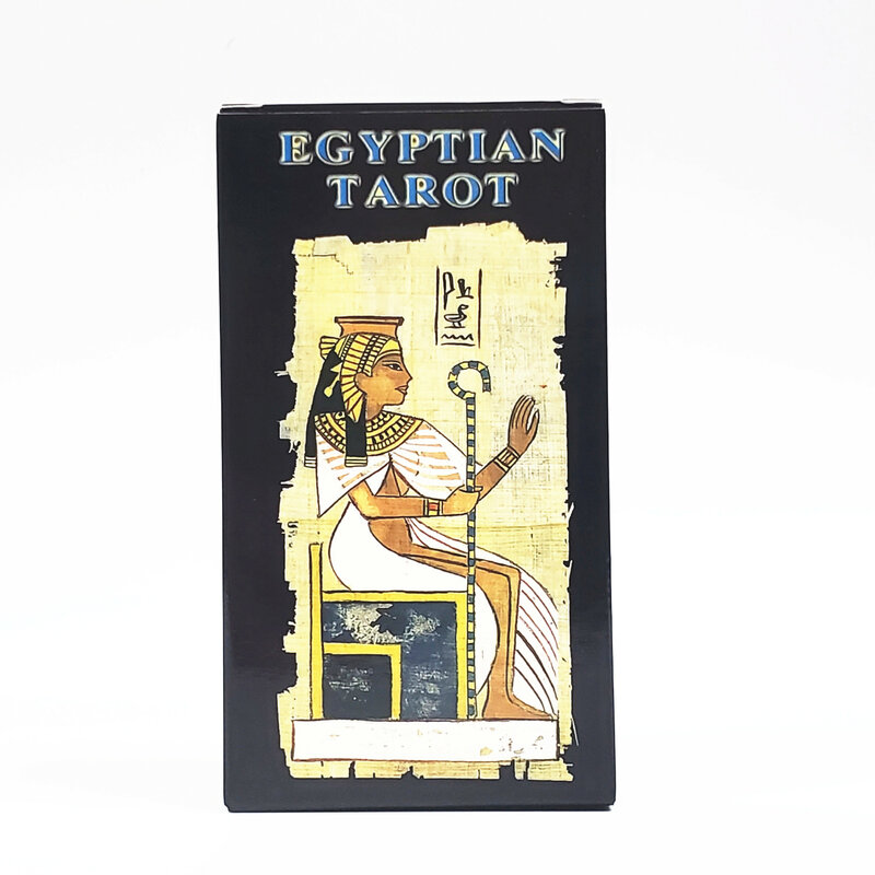 2021 جديد المصري التارو بطاقات التارو مضحك أوراكل لوح ظهر المركب لعبة 78 بطاقات للأطفال