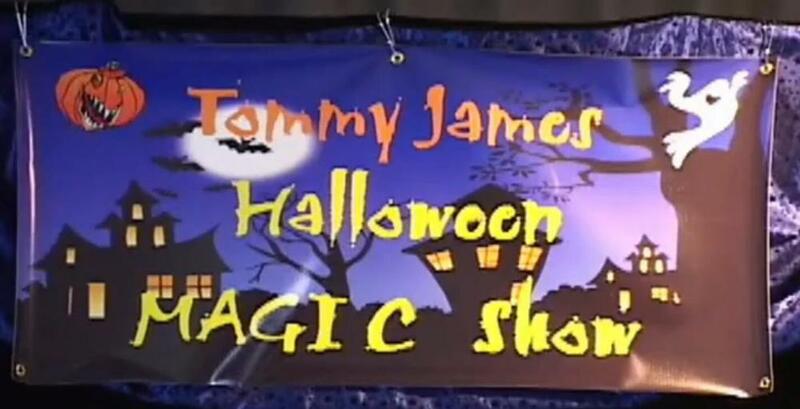 تومي جيمس-عرض هالوين السحري ، الخدع السحرية