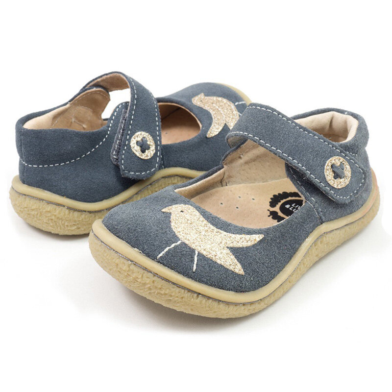 حذاء أطفال Livie & Luca حافي القدمين للأطفال الصغار مصنوع من الجلد الأصلي للفتيات حذاء رياضي مسطح كاجوال للأطفال