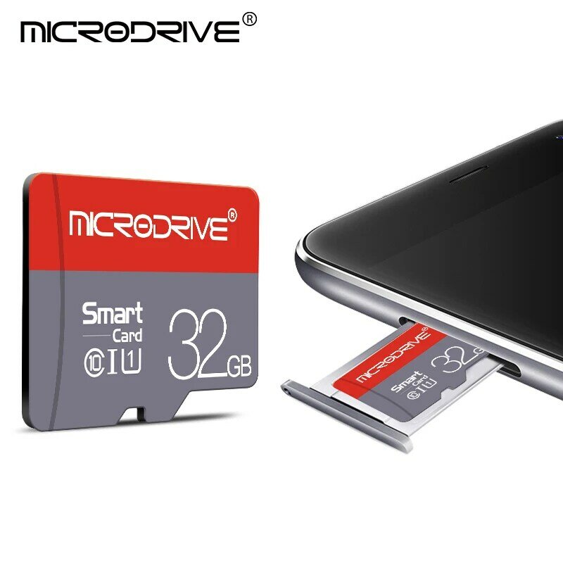 بطاقة مايكرو SD 64gb 128gb 256gb Class10 بطاقة ذاكرة صغيرة microSD محرك فلاش 8gb 16gb 32gb كارتاو دي ميموريا TF بطاقة للهاتف