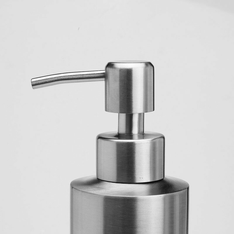 عالية الجودة غير القابل للصدأ موزّع صابون سائل معدني المطهر اليد في زجاجة مستحلب المطبخ الحمام تركيبات الأجهزة 250ml350ml550ml7