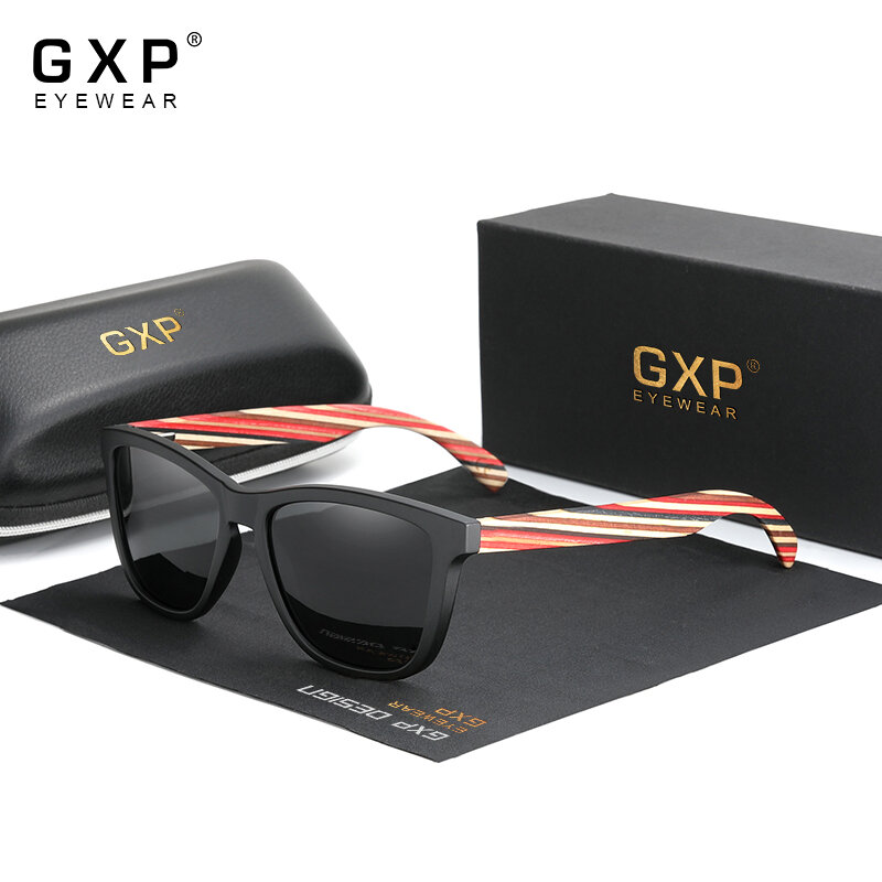 نظارة شمسية مستقطبة GXP للرجال والنساء موضة يدوية نظارات عالية الجودة حماية UV400 Gafas de sol