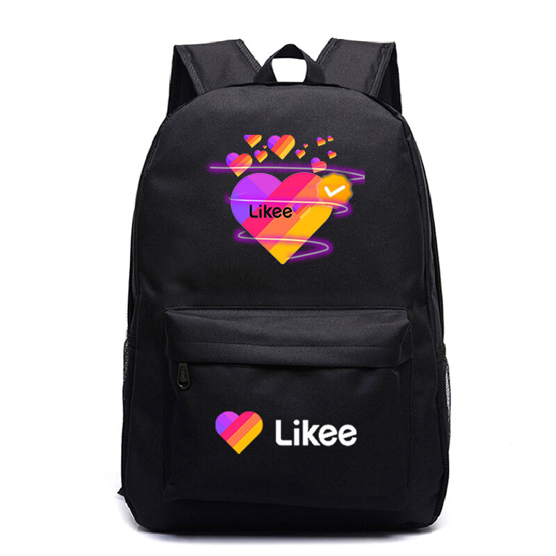 تريند الروسية ليكي حقيبة الظهر للطلاب Bookbag ليكي فيديو App محمول على ظهره الحقائب المدرسية للمراهقات أنماط السفر