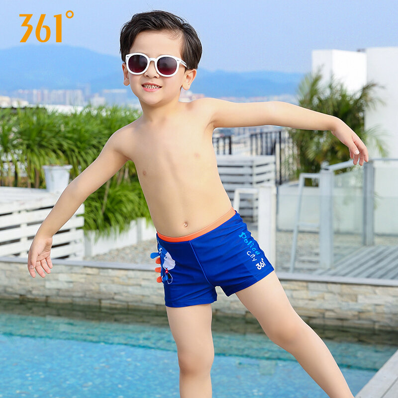 ملابس سباحة للأطفال من سن 4 إلى 12 سنة ، ملابس سباحة كرتونية لطيفة ، شورت مقاوم للكلور ، مضاد للبهتان ، 361