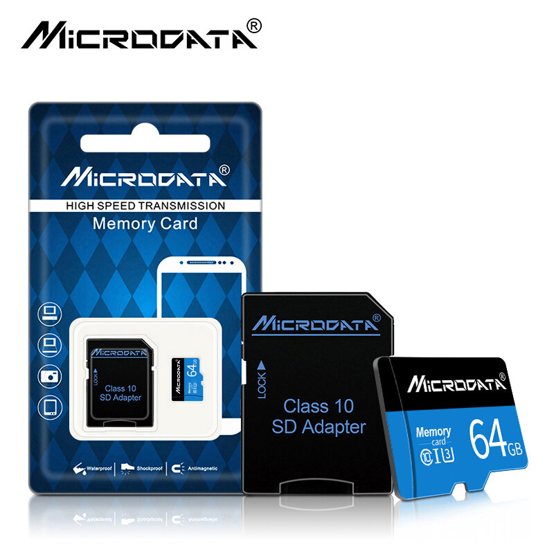 عالية السرعة class10 micro sd بطاقة 4GB 8GB 16GB 32GB بطاقة الذاكرة 64GB 128GB tarjeta مايكرو 64gb مصغرة TF بطاقة مع محول الحرة