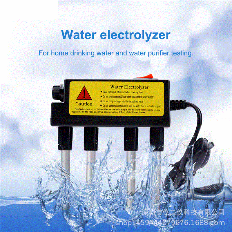 PH اختبار أداة المياه المنزلية بالكهرباء اختبار التحليل الكهربائي أدوات المياه مستوى نقاء المياه متر جهاز اختبار جودة الماء