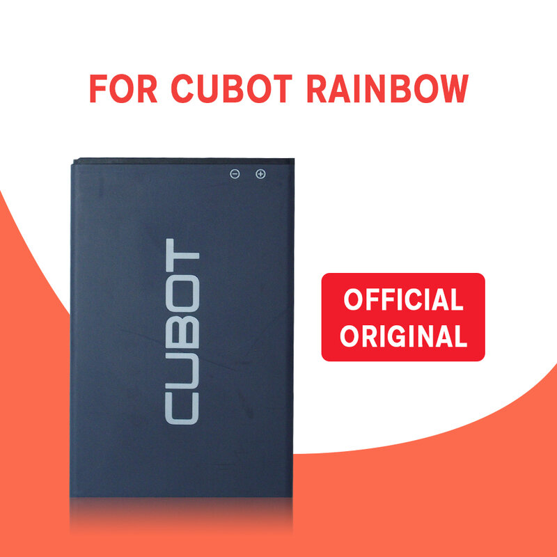 100% جديد الأصلي Cubot قوس قزح بطارية 2200mAh استبدال ل Cubot قوس قزح هاتف ذكي في المخزون في المخزون