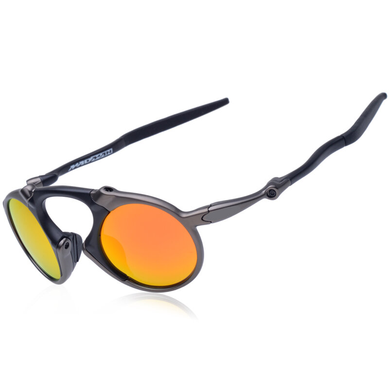 نظارات شمسية لركوب الدراجات الجبلية بإطار معدني نظارات لركوب الدراجات مستقطبة نظارات شمسية للرجال نظارات UV400 نظارات لركوب الدراجات 6019