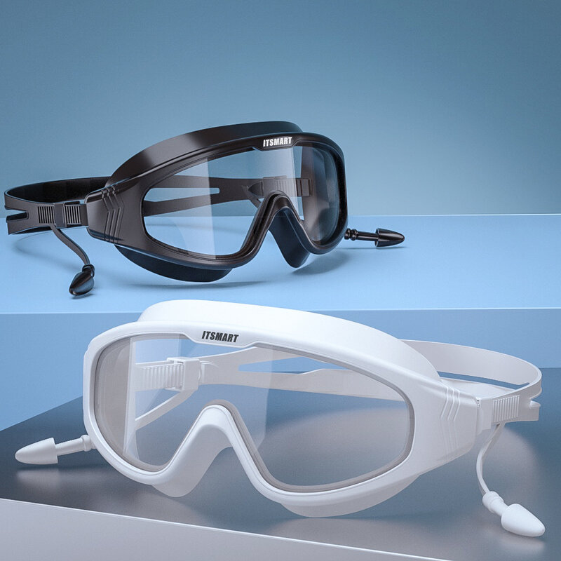 الصيف نظارات نظارات الوقاية للسباحة الكبار الرجال والنساء العامة كبيرة الإطار نظارات مناسبة للغوص والسباحة