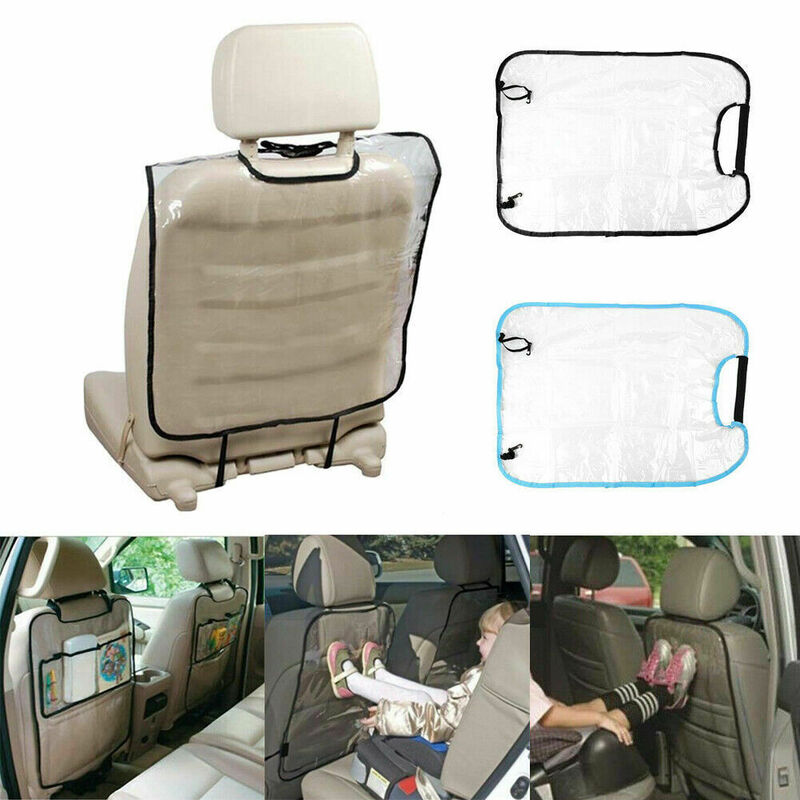 2023 مقعد السيارة الخلفي حامي غطاء للأطفال الطفل ركلة حصيرة الطين اكسسوارات نظيفة يحمي 1 قطعة غطاء حماية مقعد السيارة