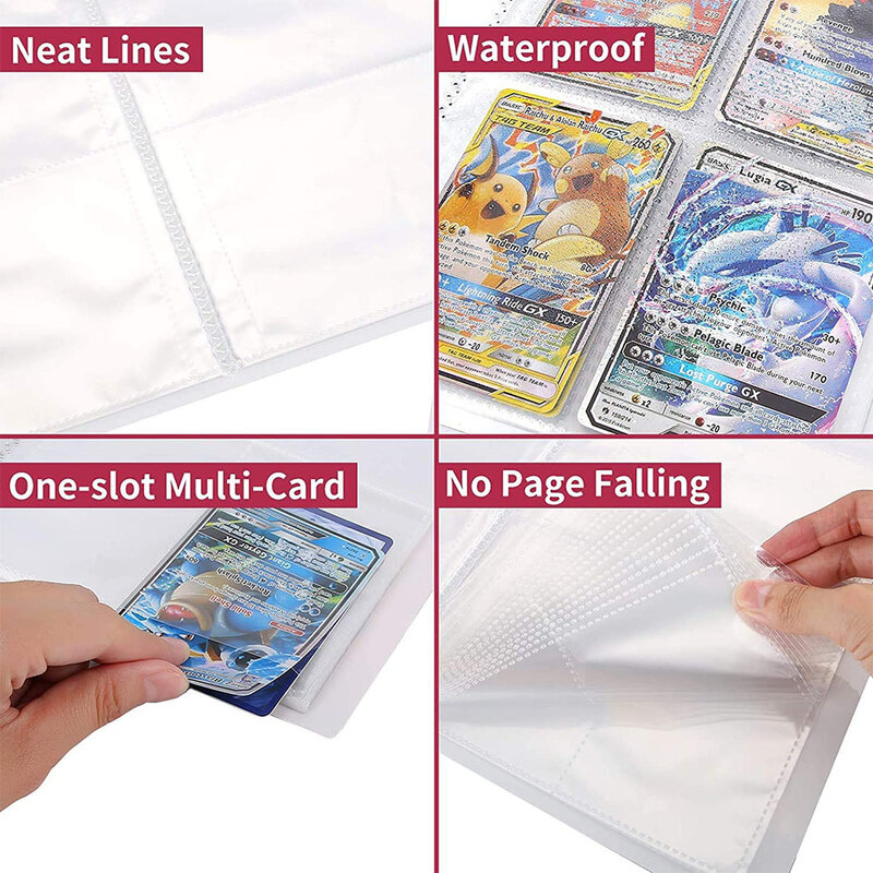 432 قطعة ألبوم بوكيمون بطاقات كتاب Mewtwo حامل الكرتون خريطة مجلد تحميل قائمة بطاقة الألعاب ملف EX جمع الاطفال اللعب كول هدية