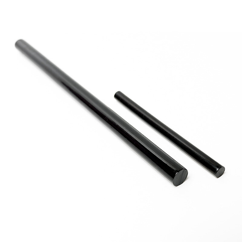 5-100 قطعة 7mm1 1 مللي متر صمغ يسيح بالحرارة عصا سوداء عالية لاصق 7 مللي متر لتقوم بها بنفسك الحرفية اللعب أداة إصلاح 4XFD
