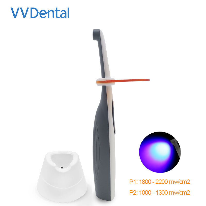 مصباح علاج LED لاسلكي vvteeth بقدرة 2200 ميجاواط/cm2 مصباح علاج LV3 مصباح علاج الأسنان أدوات طب الأسنان