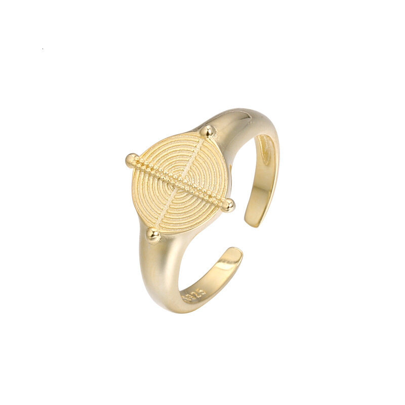 925 فضة الذهب القوطية خاتم قابل للتعديل هندسية للنساء بلاتا الفاخرة اليدوية حفلة مقاوم 2021 غرامة مجوهرات