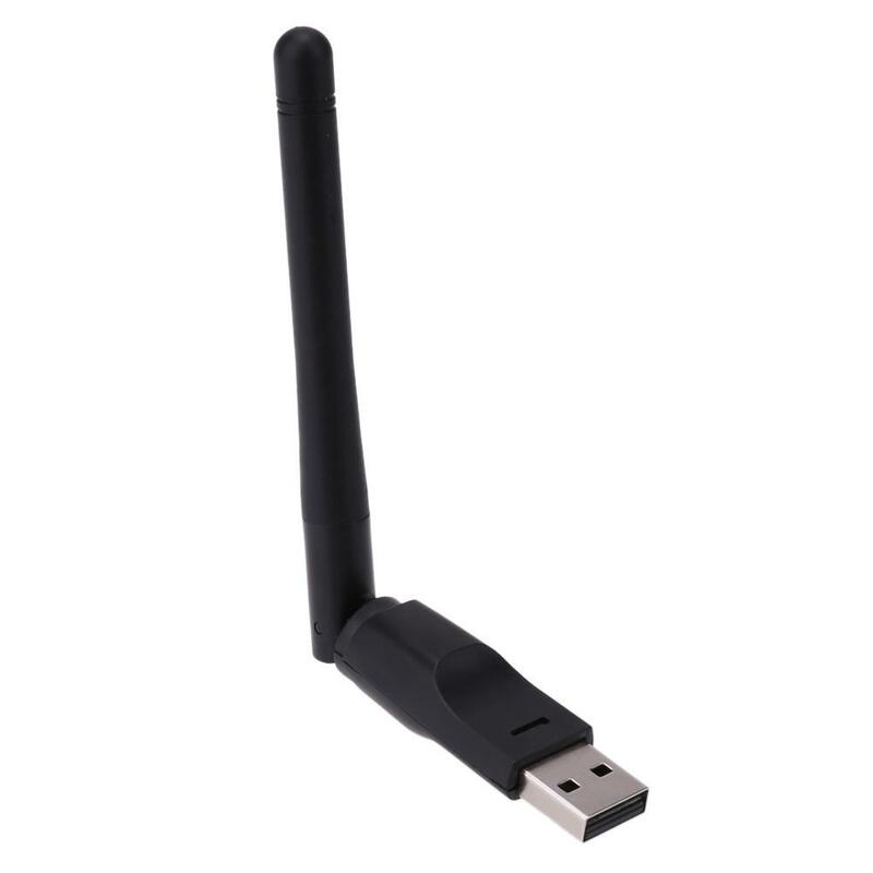 150Mbps 2.4G بطاقة الشبكة اللاسلكية USB 2DBi واي فاي هوائي LAN محول رالينك RT5370 دونغل بطاقة الشبكة لأجهزة الكمبيوتر المحمول