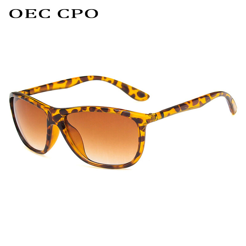 OEC CPO-نظارات شمسية مربعة عتيقة ، للرجال والنساء ، للقيادة ، ريترو ، رخيصة ، ماركة فاخرة ، مصممة ، UV O474