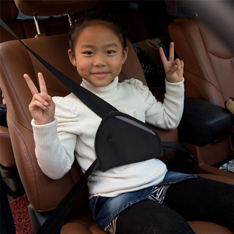 جديد مثلث الطفل سيارة أطفال صالح الآمن مقعد حزام الضابط جهاز السيارات حزام أمان غطاء الطفل الرقبة حماية الموضع تنفس
