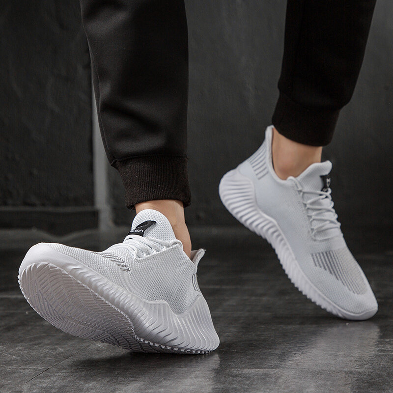 حذاء رجالي 2021 تنفس الأبيض العصرية أحذية رياضية الرجال الأصلي ضوء غير رسمي المشي حجم كبير رجل حذاء تنس Zapatillas Hombre #4