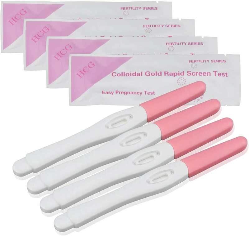 10 قطعة اختبار الحمل البول Ome الخاص في وقت مبكر LH Hcg اختبار سريع اختبار الحوامل