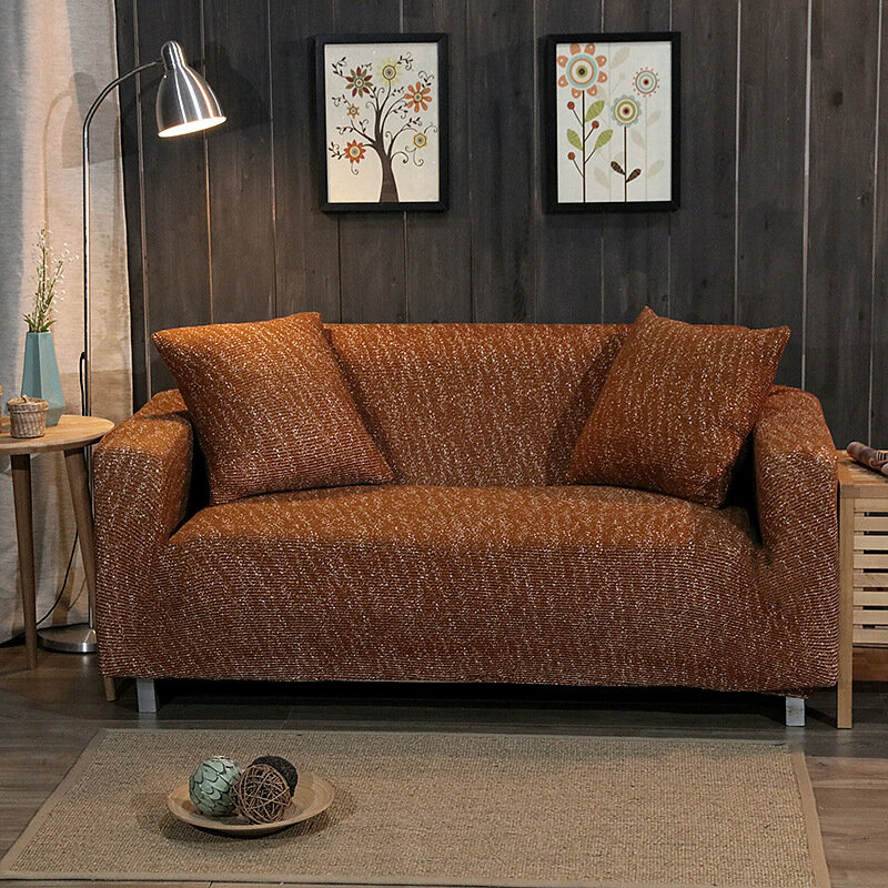 غطاء أريكة لغرفة المعيشة غطاء أريكة تمتد الأغلفة الاقسام مطاطا تمتد L شكل غطاء كرسي أريكة عميقة 4 الحجم